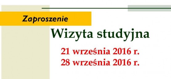 Wizyta studyjna