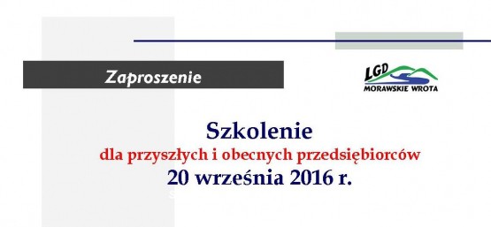 Szkolenie dla obecnych i przyszłych przedsiębiorców