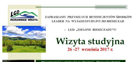 Zaproszenie - wizyta studyjna do Bieszczad