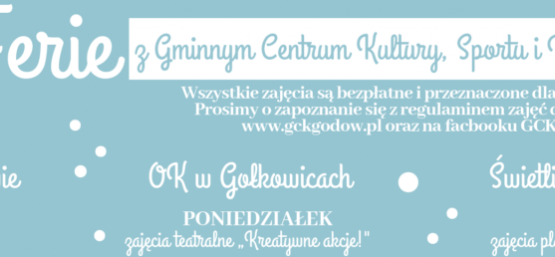 FERIE W GMINIE GODÓW