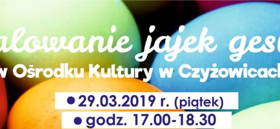 MALOWANIE JAJEK GĘSICH