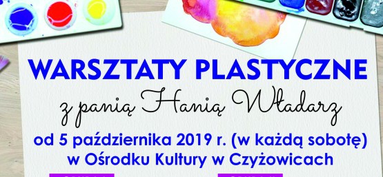 WARSZTATY PLASTYCZNE Z PANIĄ HANIĄ WŁADARZ