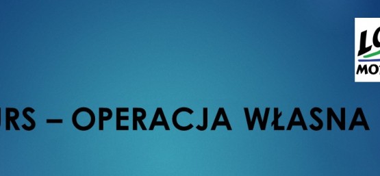 KONKURS - OPERACJA WŁASNA 6/2020/OW