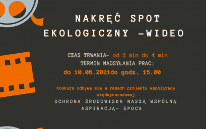 NAKRĘĆ SPOT EKOLOGICZNY - KONKURS