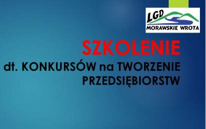 SZKOLENIA NA TWORZENIE PRZEDSIĘBIORSTW