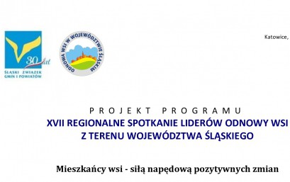 XVIII REGIONALNE SPOTKANIE LIDERÓW ODNOWY WSI