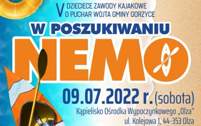 Zawody kajakowe dla dzieci Nemo 2022