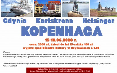 Wycieczka do Kopenhagi