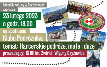 spotkanie klubu podróżnika